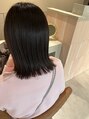 シンルヌア(Shin Lunua)&nbsp;ぷつっとボブも似合う長さを提案します◎