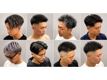 ストローヘアー(STRAW hair)の雰囲気（名古屋/守山区/フェードカット/ツイストパーマ/シルバーメッシュ）