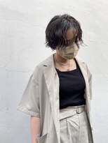 オルネ 代官山(OLUNE)&nbsp;ハンサムショート/ハンサムショートパーマ/センターパート/