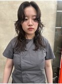 ミディアムパーマ