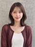 【白髪をいかす】カット＋白髪ぼかしカラー9000⇒8000