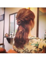 リステリアヘアー(Resteria Hair)&nbsp;やわらかアミコミふんわりアレンジ♪