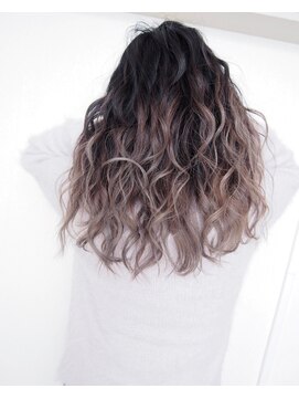 トーク 伊丹本店(TAL'KE) TAL'KE/バレイヤージュデザインカラー×ラフウェーブ_112