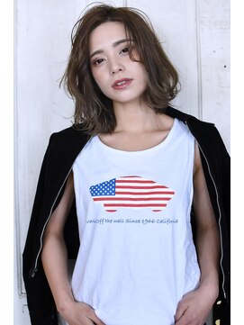 メーヴェ(Mowen) mowenイルミナカラーxデジタルパーマxヘルシーレイヤーx黒髪