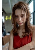 AUSTIN☆外ハネボブアッシュブラウンネオウルフツイストパーマ