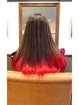 ヘアーデザインシンプル(Hair design Simple) 毛先グラデーションスタイル