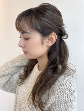 ディオ アンド ルーチェ(Dio&Luce) 【Dio Azabu】大人かわいいハーフアップ