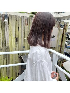 ミント(mint) くすみカラー！パープルグレージュ！