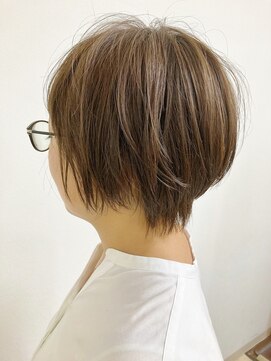 浪漫館 サンク(CINQ) 丸みショート3　＠岩下裕紀