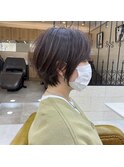 Masaki担当 お手入れ簡単ショートボブ