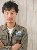 ≪mod's men≫くせ毛カットでルーズに★ワイルドミニウルフJ