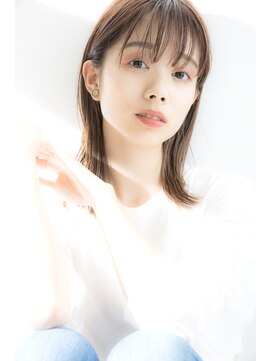 リノナ(Linona) 小顔外ハネミディアム☆☆20代30代40代大人かわいいくびれミディ