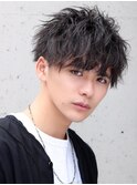 ツイストアンドカールハーフコンボショート