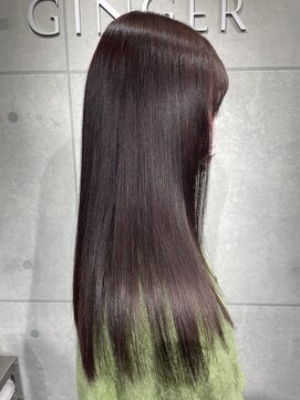 ジンジャー(GINGER) 新髪質改善×トリートメント×艶髪×毛髪強化
