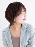 大人美人ショートボブ