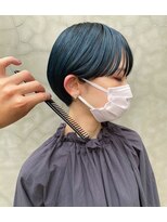 アマーク(a mark)&nbsp;【土谷 庄之介】ターコイズブルーなショート