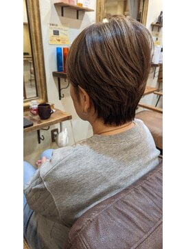 アイリーヘアー(iriE hair) 白髪ぼかしハイライト