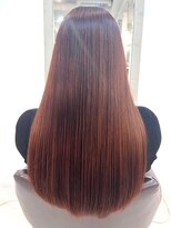 ヘアーサロン イルア 北越谷(hair salon I'LUNA)&nbsp;うるつやワインレッド