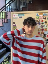 カーニー 上野(kearny)&nbsp;アップバング/ツーブロックマッシュ/波巻き[上野駅]