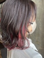 フルアヘッド(FULL A HEAD)&nbsp;グレージュアッシュ×ベリーピンク