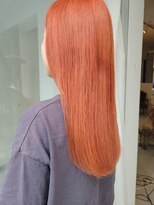 ツイギー 歩行町店(TWiGGY) オレンジブロンド☆髪質改善カラー