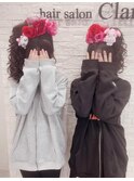 体育祭ヘアセット☆