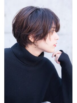 ケアリー 成増(Carelly) ☆大人かわいい前髪セシルカットココアブラウンネオウルフ