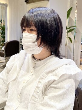 グラッド(GLAD.) ショートウルフカットネオウルフカット顔まわりレイヤーカット