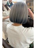 ~内巻きボブ×デザインカラー~