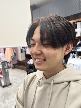 サム S+D HAIR COMMUNITY SAM 【雨の日でもNOストレス】ナチュラルストレートマッシュ