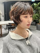 フィルムス 表参道(FILMS)&nbsp;ココアベージュ/黒髪/クラゲヘアー/オリーブグレー/ボブ/表参道