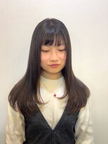 イオエ 梅田(ioe) ダブルカラー/大人ボブ/黒髪スタイル/髪質改善/縮毛矯正