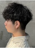 スパイキーショート/ジェットモヒカン/ショートバング/men's