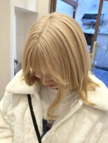 タミー 武蔵小杉(TAMMY)&nbsp;ブロンド　ハイトーン　ブリーチカラー　ボブ