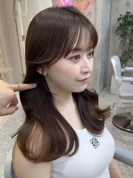 ルームバイシー 新宿(Loom. by Sea) 似合わせカット×メルティーカラー[似合わせカット/レイヤー]