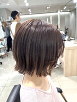 アッシュ 高幡不動店(Ash) 【巖本】くびれボブフェイスレイヤーハッシュカット美髪