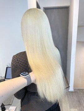 ミーム 原宿 表参道(meme) ◎ブロンドヘアダブルカラーハイトーンカラーケアブリーチ#原宿