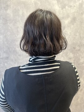 ザ ラブズ ラフズ ヘアー 本店(the loves laughs hair) 似合わせカット/ふんわりボブ