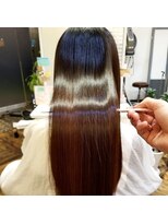 ベレッタ 楠葉店(veretta.)&nbsp;ストレートロング/縮毛矯正/ストパー/サラツヤストレート/透明感