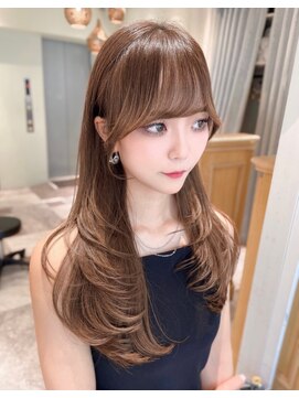 ロンド ロビン 栄(Lond robin) 【Lond robin】木屋元一 前髪/顔まわり/2way/韓国/レイヤー