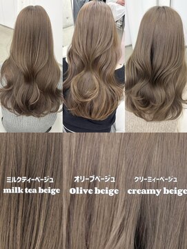 エヌアイ オモテサンドウ(ni omotesando) ミルクティーベージュ/オリーブベージュ