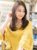 カバーヘアアンドスパ ブリス 浦和(COVER HAIR&SPA bliss)&nbsp;大人美人マロンベージュ透明感ストレートh4浦和20代30代40代