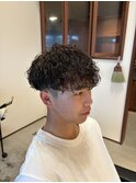 〈ゆるっとフワッと〉波巻きプードルパーマ