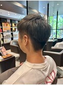 【中村】さわやか夏ヘア♪WAXなしでも束感ツーブロックショート