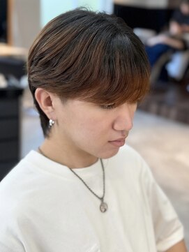 シーフ 千葉(Cyf) 曲がる縮毛矯正/縮毛矯正/センターパート/千葉駅/千葉/齊藤大樹