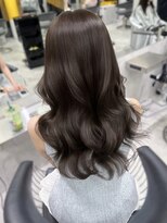シティ(CITY)&nbsp;韓国ヘア　グレージュ　レイヤーカット　秋カラー