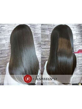 エリア内でも希少価値のある『ケラチントリートメント』取扱店★気になる髪のクセ、広がりを解消◎