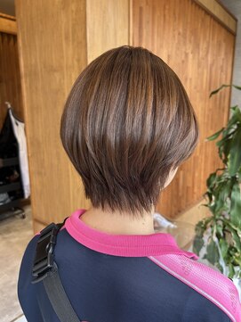 トゥーリ 甘木店(tuuli) 【tuuli 甘木 朝倉】大人ショートな美髪☆髪質改善カラー