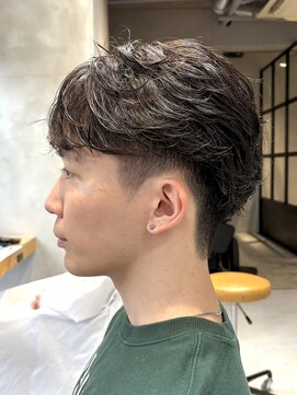 エリマ 調布(elima) 調布メンズパーマフェザーパーマシャドウパーマセンターパート