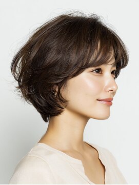 クラゲヘアー/小顔/ココアベージュ/オリーブグレー/川西